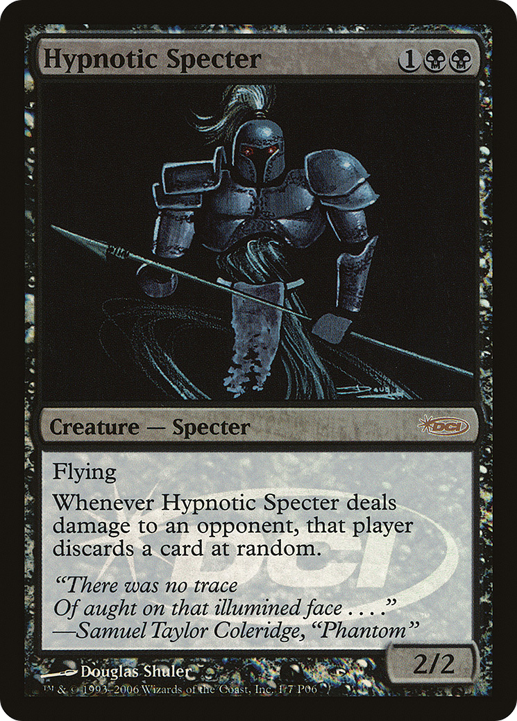 Hypnotic Specter (MPRP-001) - Magic Player Rewards 2006 Foil