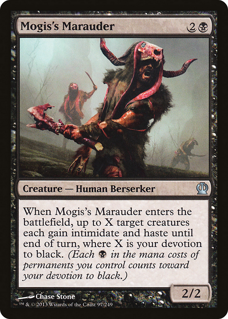 Mogis's Marauder (THS-097) - Theros Foil