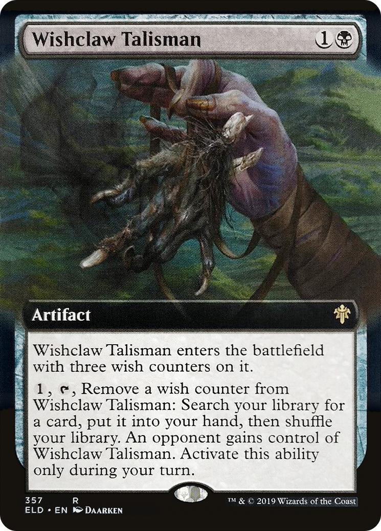 Wishclaw Talisman (Extended Art) (ELD-357) - Throne of Eldraine: (Extended Art)