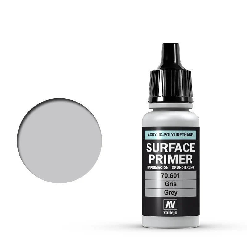Vallejo Surface Primer: Grey 70.601 (17ml)