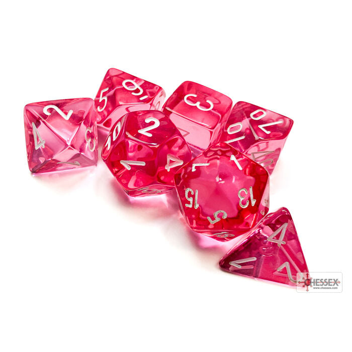 Chessex Polyhedral 7-Die Set - Translucent
