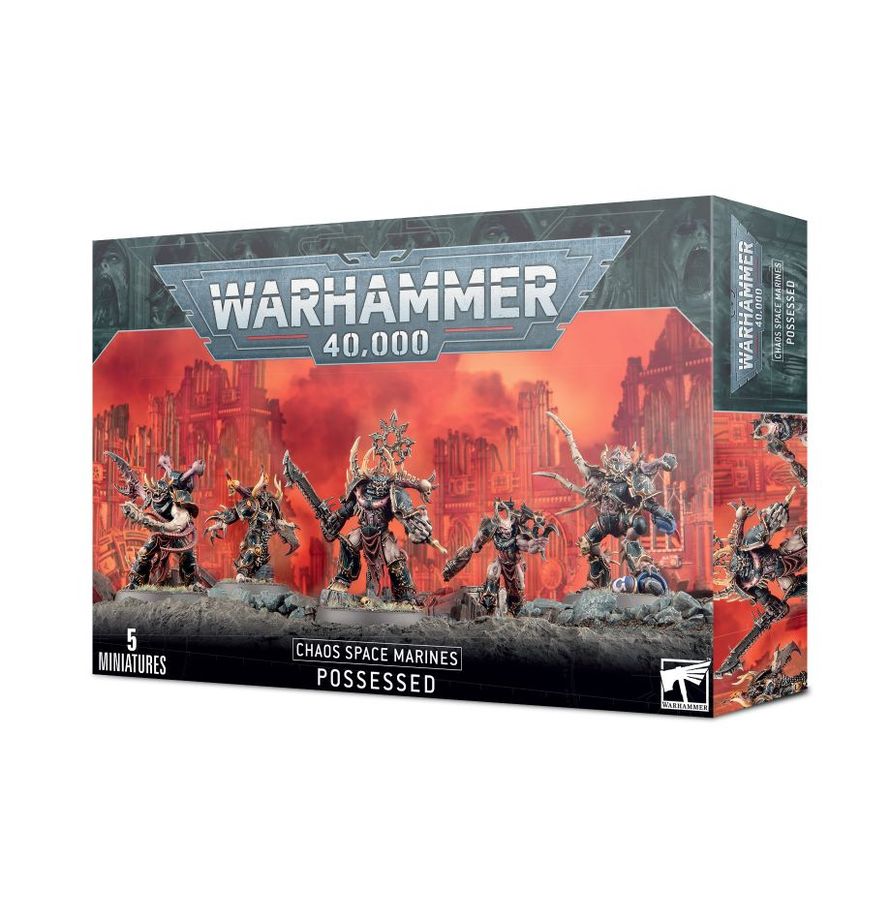 Chaos Space Marines Possessed – Warhammer 40,000 elite mutant warriors corrupted by the Warp. Available at Game Roost NZ.