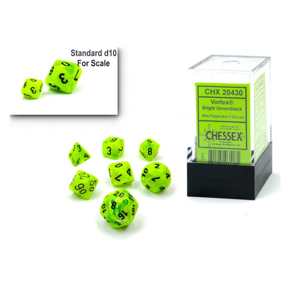 Chessex Mini-hedral 7-Die - Vortex