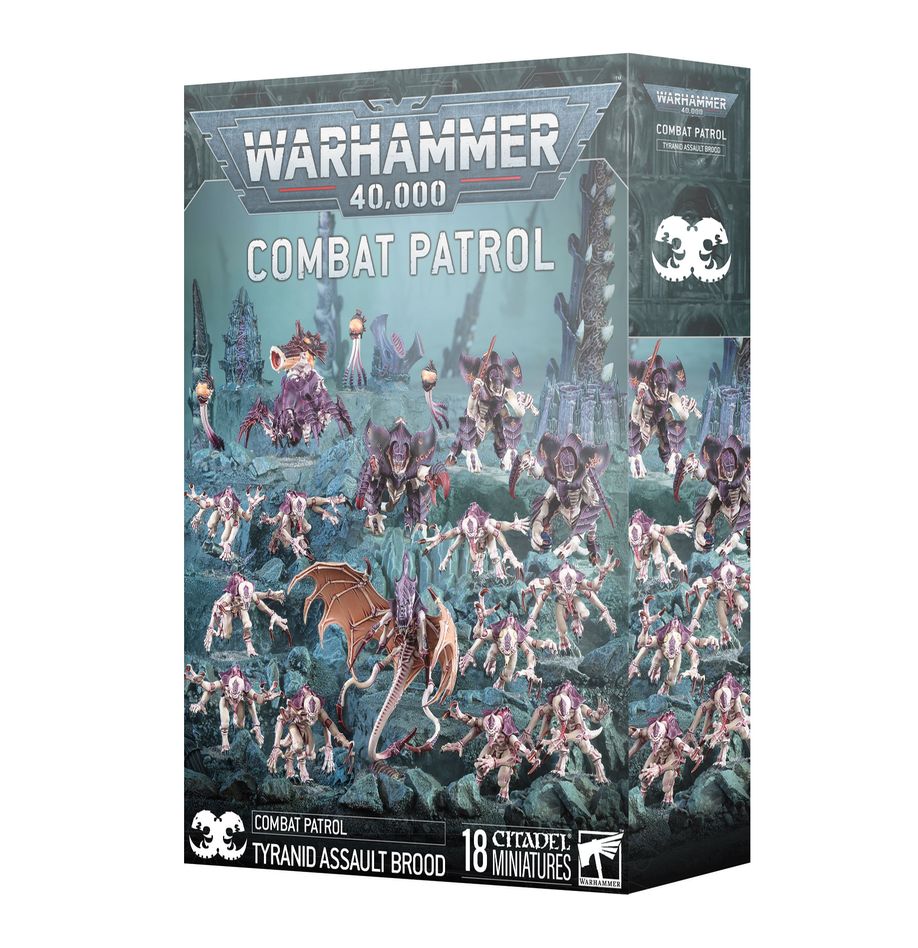 Combat Patrol: Tyranid Assault Brood Warhammer 40,000 box set – Available in New Zealand at Game Roost