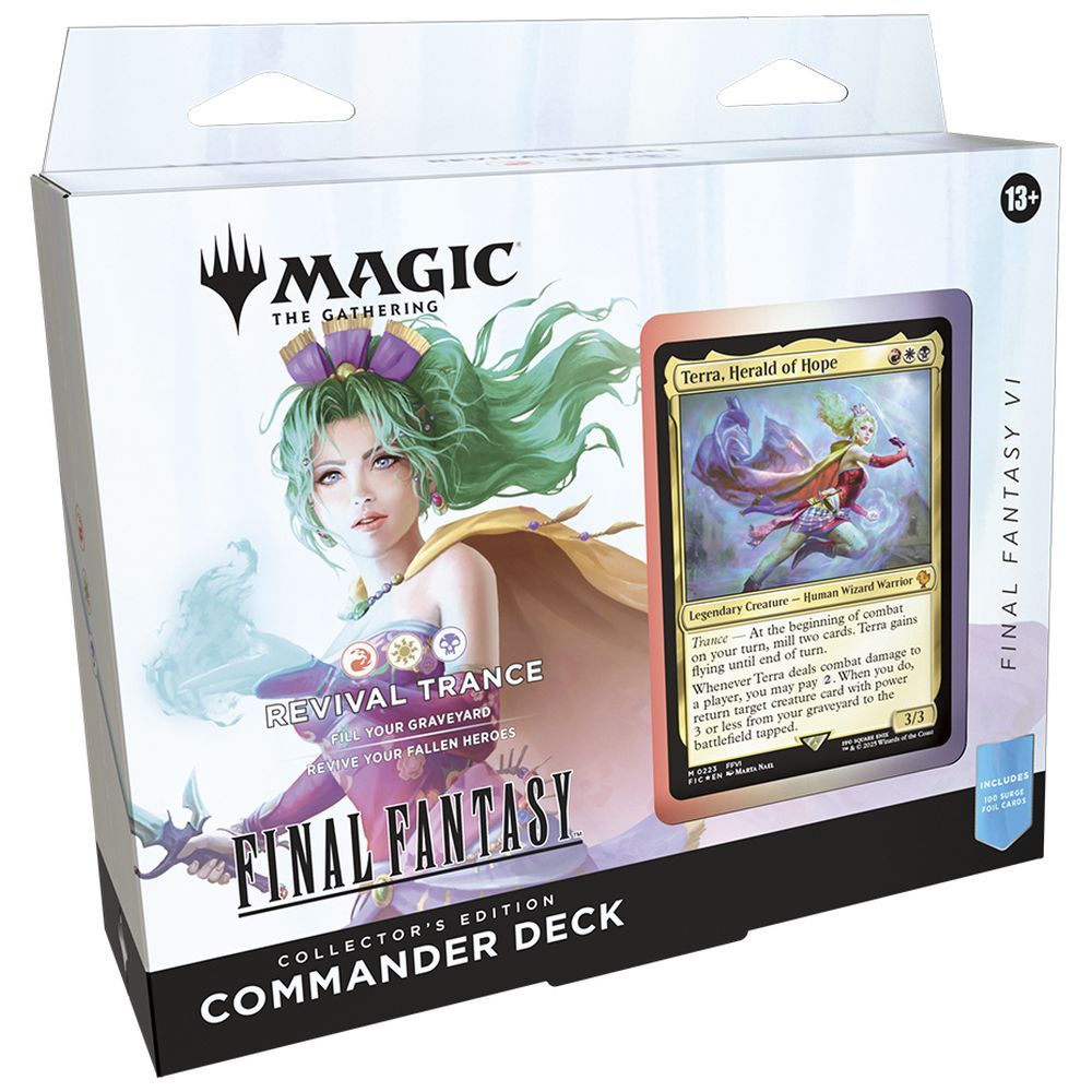 Final Fantasy Commander Deck Collector Edition - Magic the Gathering Final Fantasy Commander Deck Collector Edition - Magic the Gathering