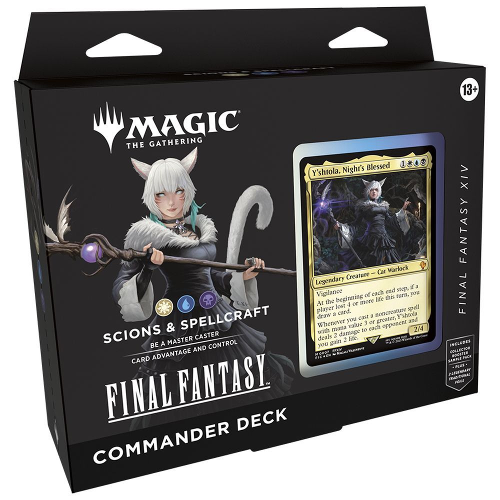 Final Fantasy Commander Deck Display - Magic the Gathering