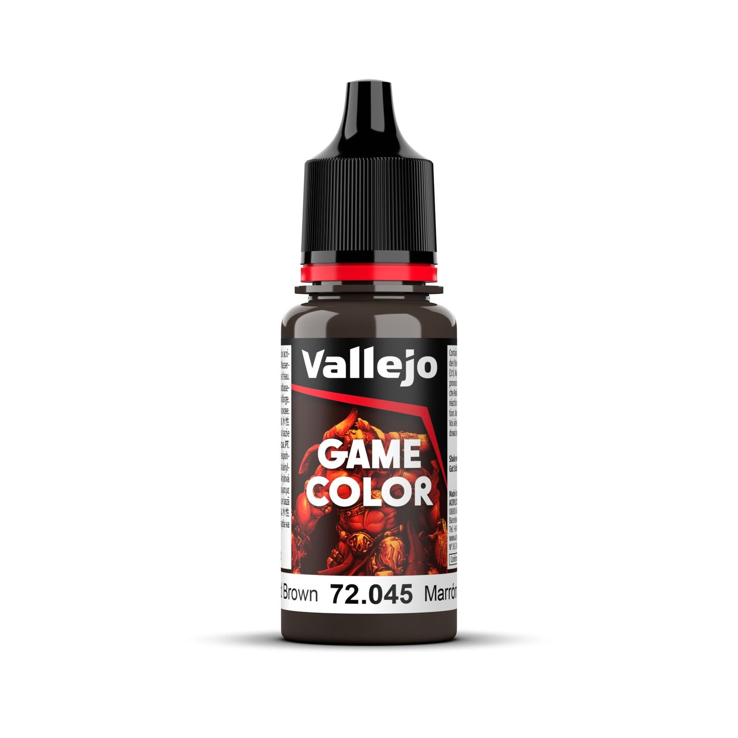 Vallejo Game Color: Charred Brown 72.045 (17ml)