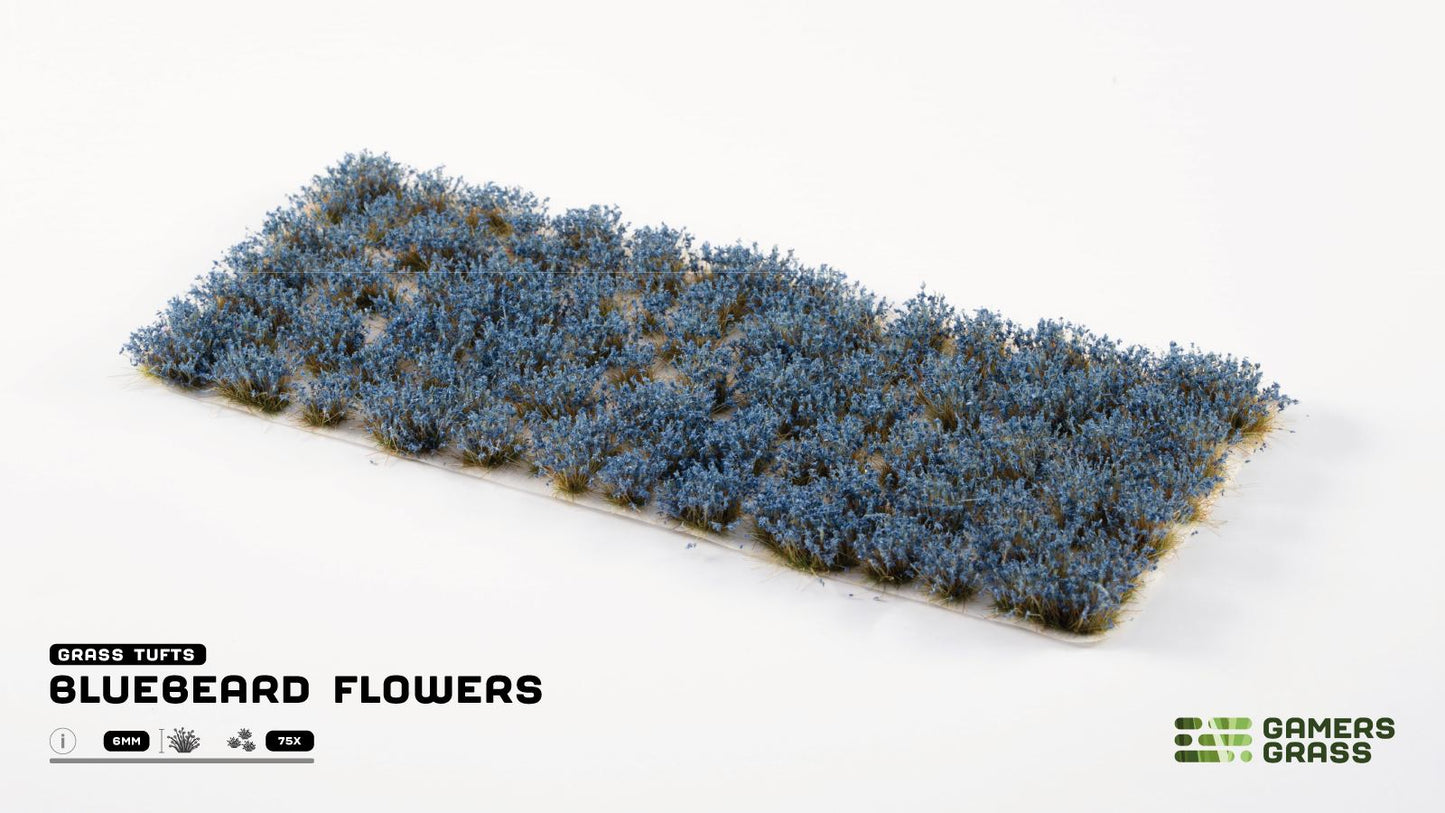 Gamers Grass: Bluebeard Flowers for miniature bases, dioramas, and wargaming scenery – Game Roost NZ