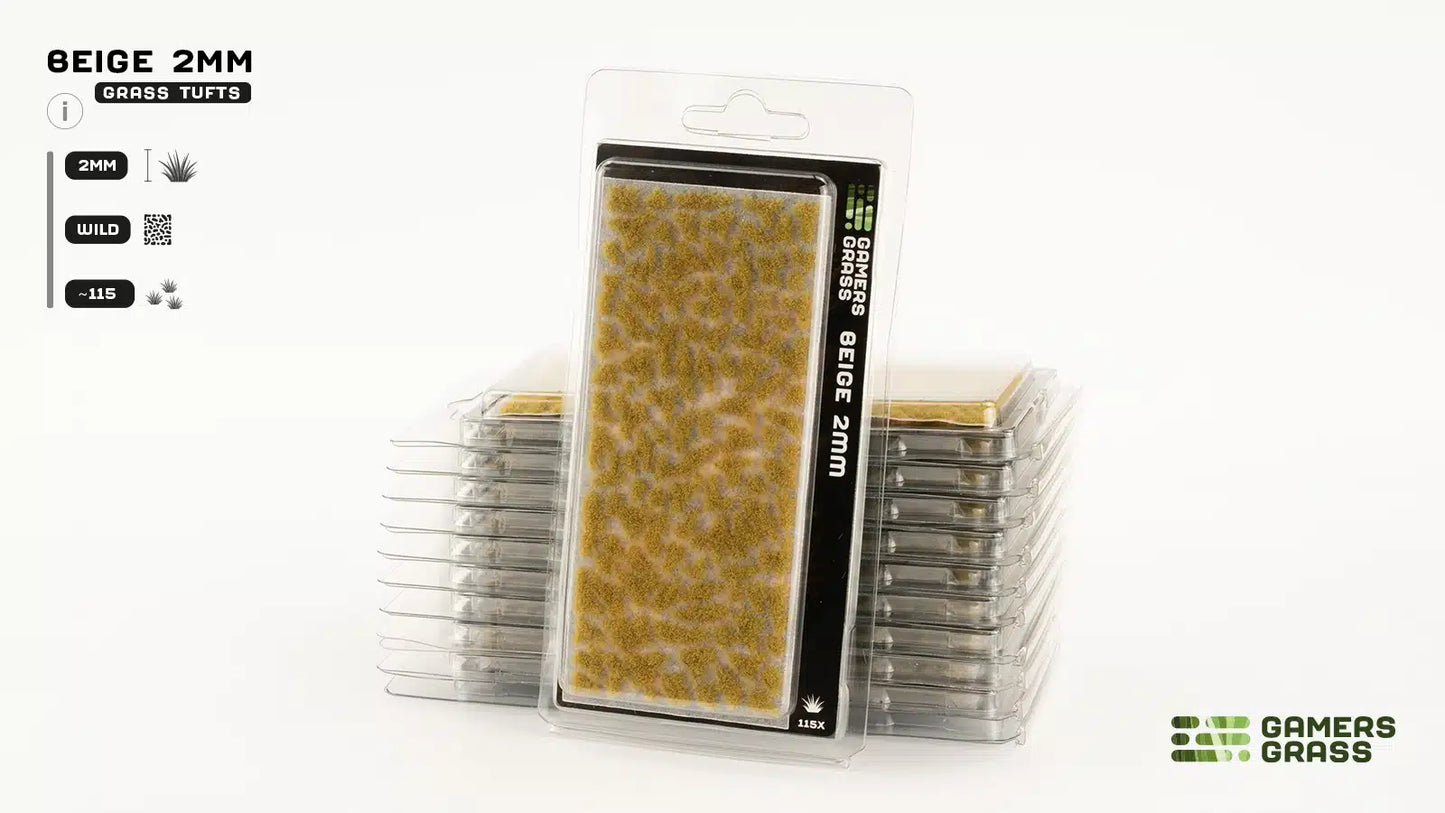 Gamers Grass: Grass Tufts - Beige 2mm