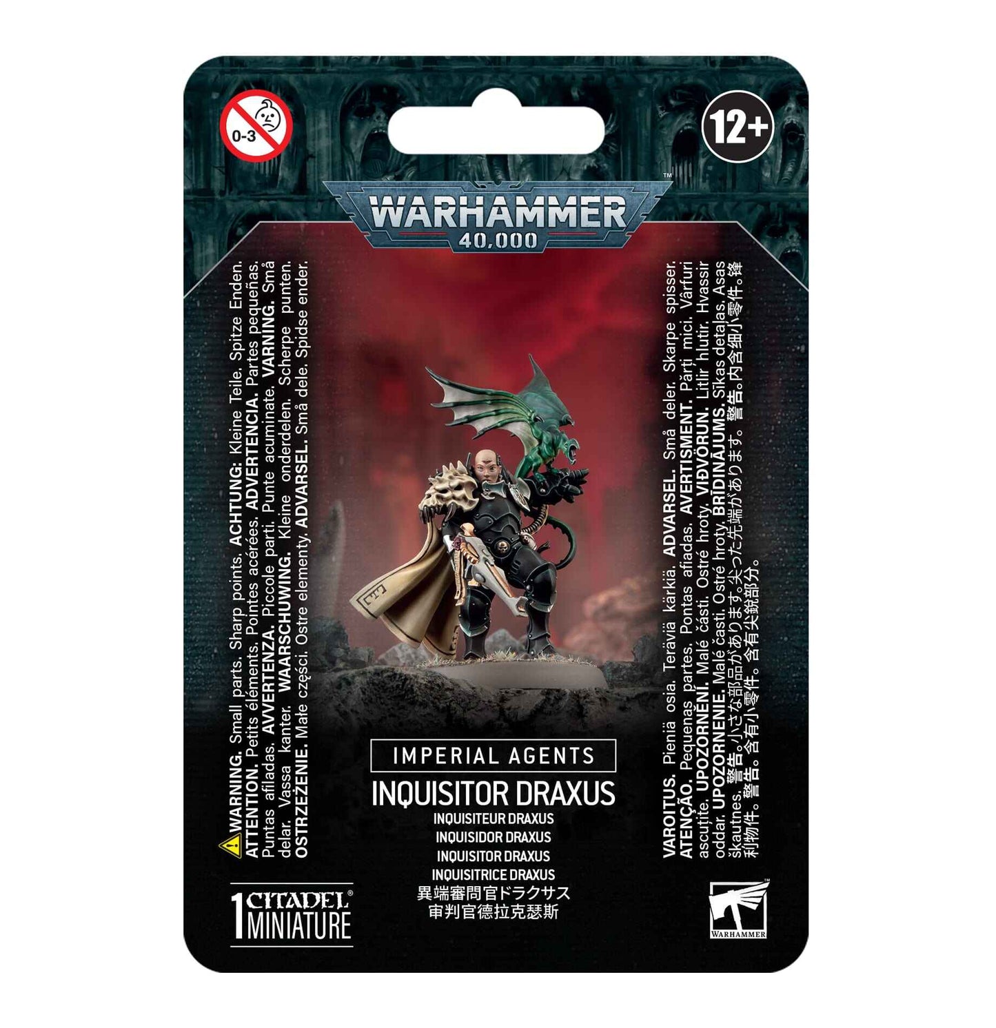 Imperial Agents: Inquisitor Draxus Warhammer 40,000