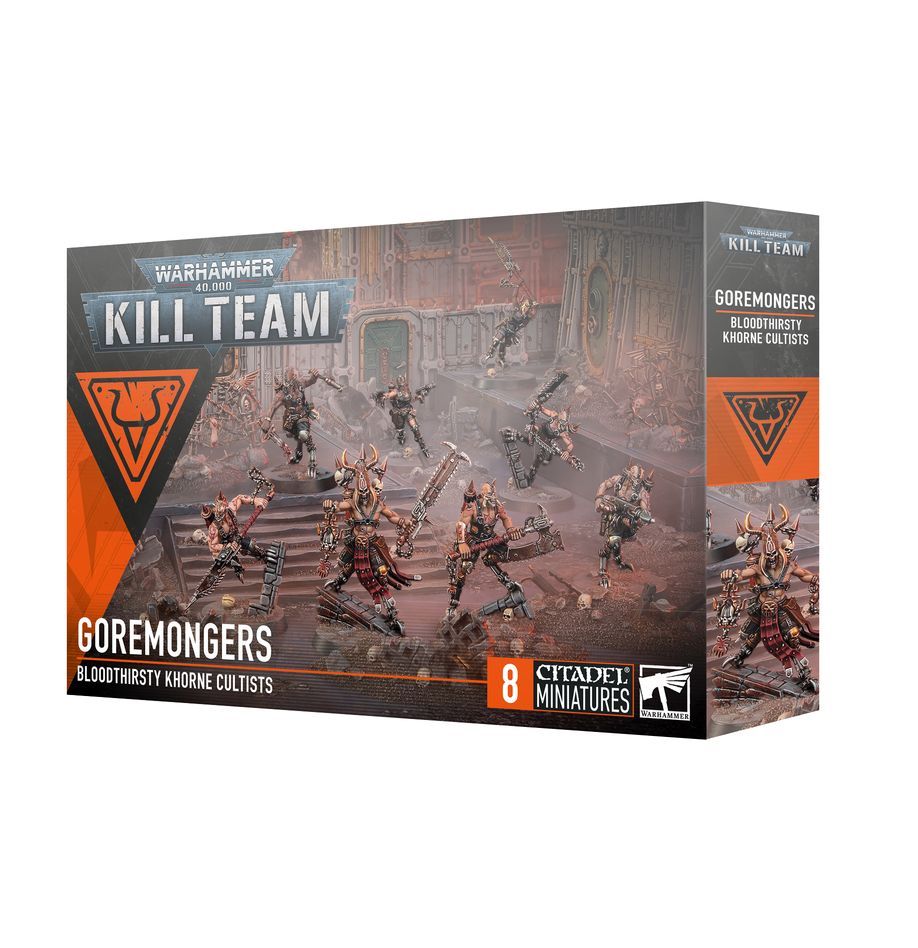Kill Team: Goremongers miniatures featuring brutal Khorne cultists ready for Warhammer 40K skirmishes