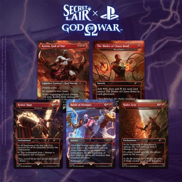 Magic Secret Lair x God of War: Greek
