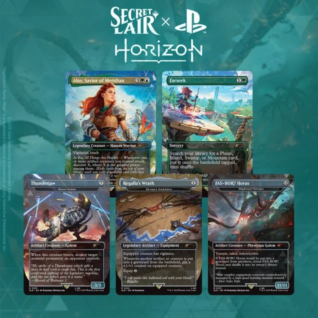 Magic Secret Lair x Horizon: Into the Forbidden West
