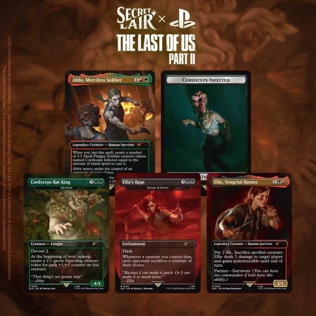 Magic Secret Lair x The Last of Us: Part II