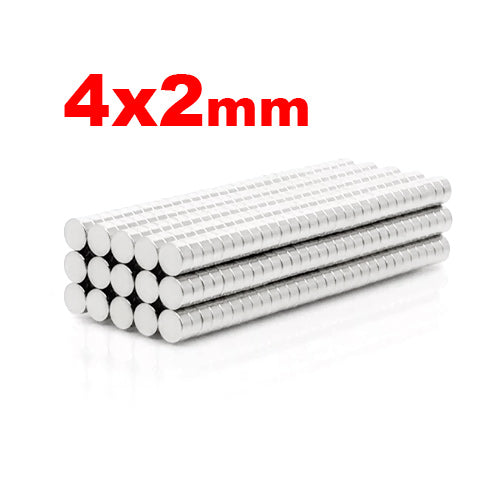 N35 Round Magnet 4mm x 2mm (10 pieces)