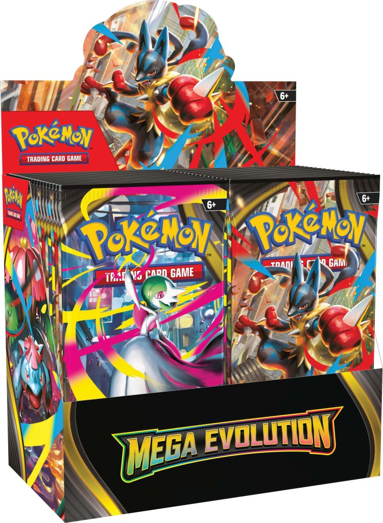 mega lucario ex booster box Pokemon TCG Mega Evolutions Enhanced Booster Box