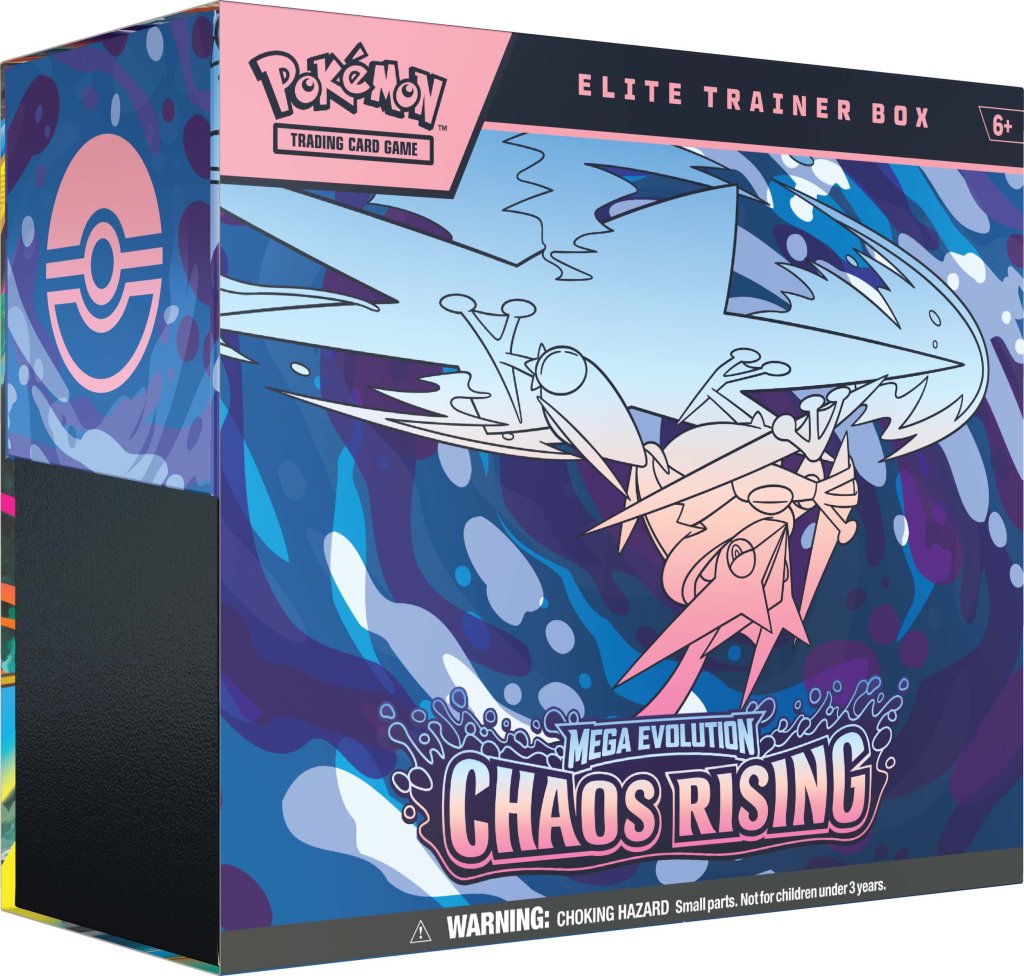 Pokémon TCG: Mega Evolution Chaos Rising Elite Trainer Box *LIMIT 1 - IN-STORE - PICK UP ONLY*