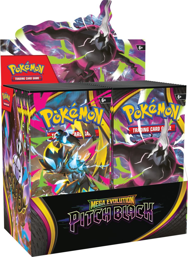 Pokémon TCG: Mega Evolution Pitch Black Booster Box *COMING SOON IN-STORE ON 17 JULY 2026*
