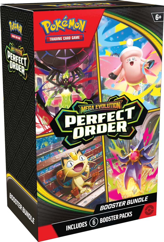 Pokemon TCG Mega Evolutions 3 Perfect Order Booster Bundle