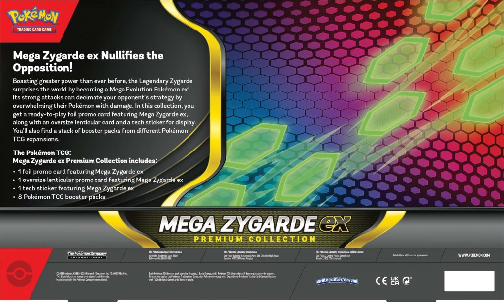 Pokemon TCG: Mega Zygarde ex Premium Collection (LIMIT 6) *PICK UP IN-STORE ONLY*