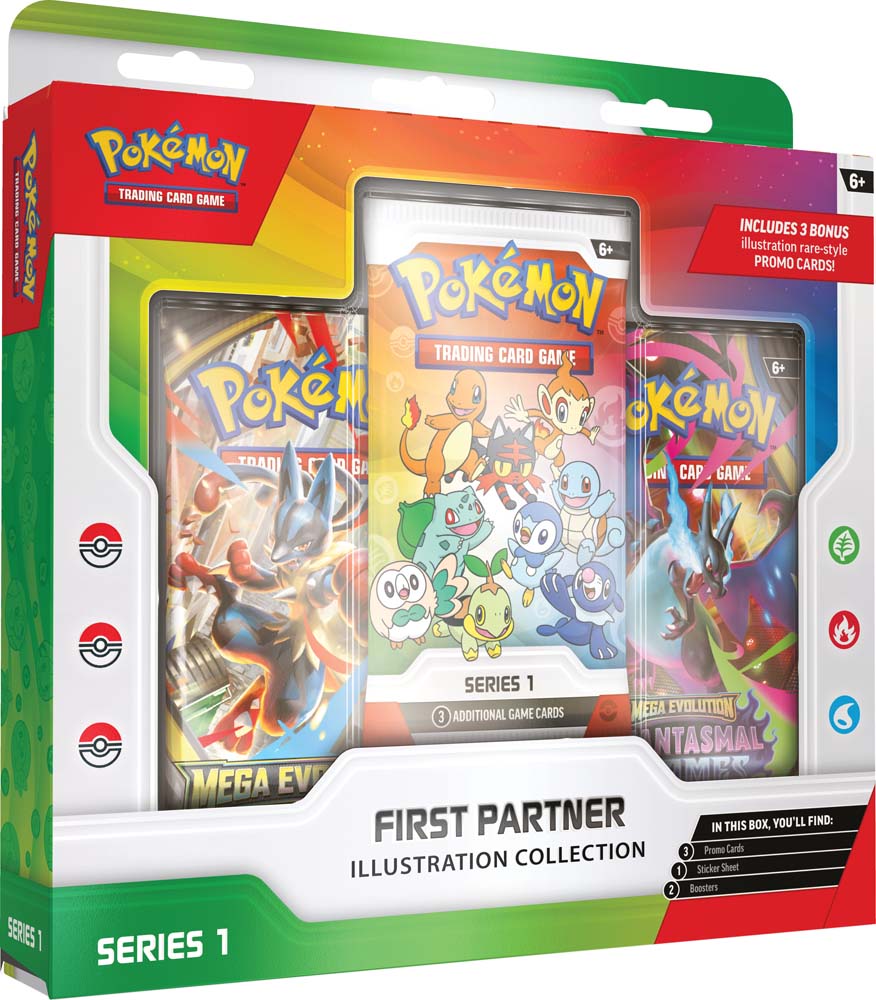 Pokémon TCG: First Partner Illustration Collection—Series 1 *IN-STORE ONLY*