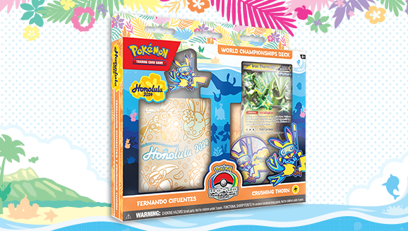 Pokémon TCG 2024 World Championships Deck – Replica 60-card deck from top Pokémon players – Game Roost NZ