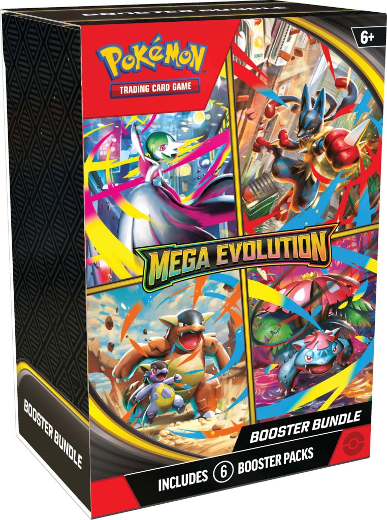 Pokemon TCG Mega Evolution Booster Bundle | Game Roost NZ Pokemon TCG Mega Evolution Booster Bundle | Game Roost NZ