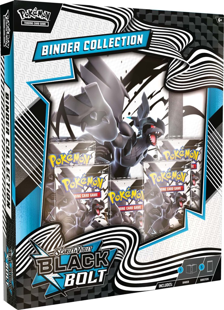 scarlet & violet black bolt booster box Pokémon TCG: Scarlet & Violet—Black Bolt Binder Collection