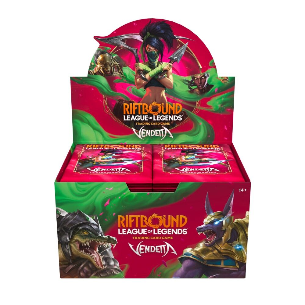 Riftbound: League of Legends TCG – VENDETTA BOOSTER BOX *PRE-ORDER for 31 July 2026*