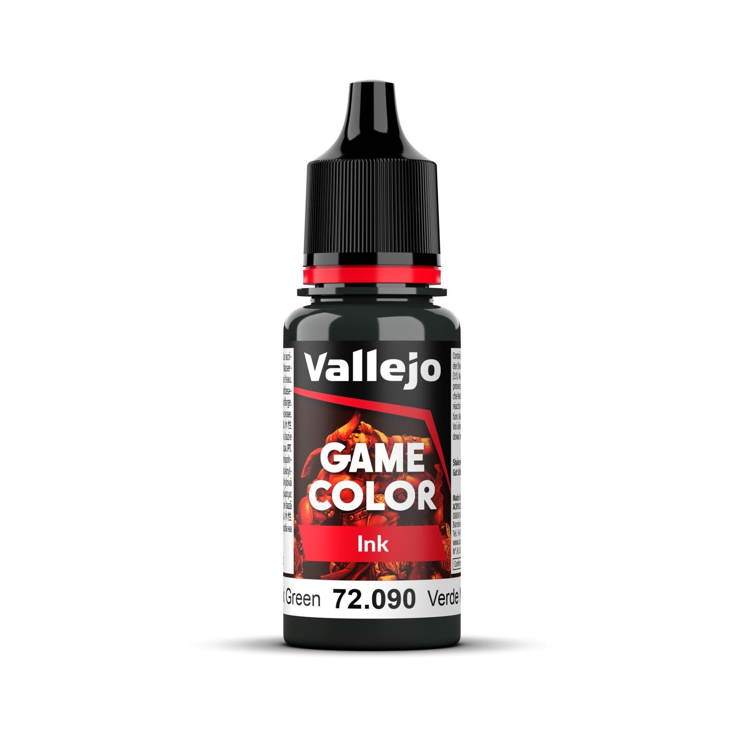Vallejo Game Ink: Black Green 72.090 (17ml)