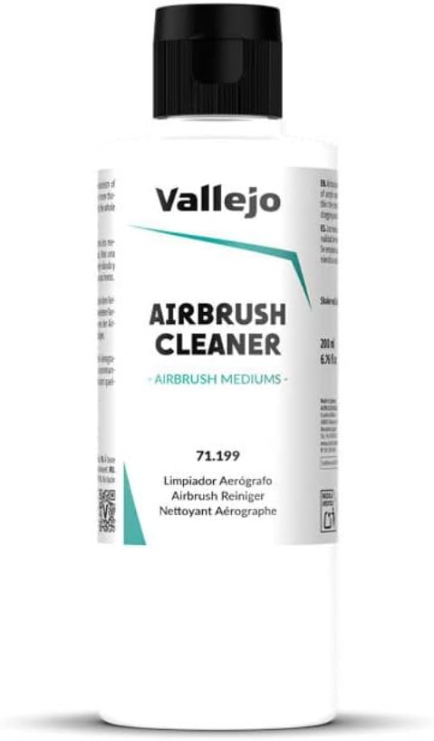 Vallejo Airbrush Mediums: Airbrush Cleaner 71.199 (200ml)