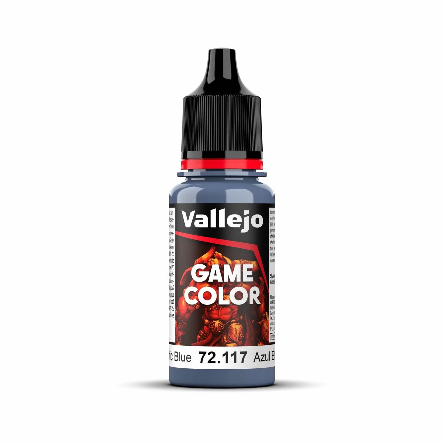 Vallejo Game Color 72.117 Elfic Blue acrylic paint 18ml bottle – in stock at Game Roost NZ for miniature painting