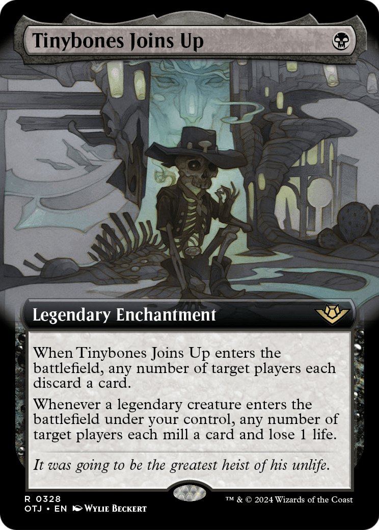 Tinybones Joins Up (Extended Art) (OTJ-328) - Outlaws of Thunder Junction: (Extended Art)
