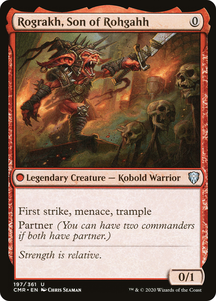 Rograkh, Son of Rohgahh (CMR-197) - Commander Legends