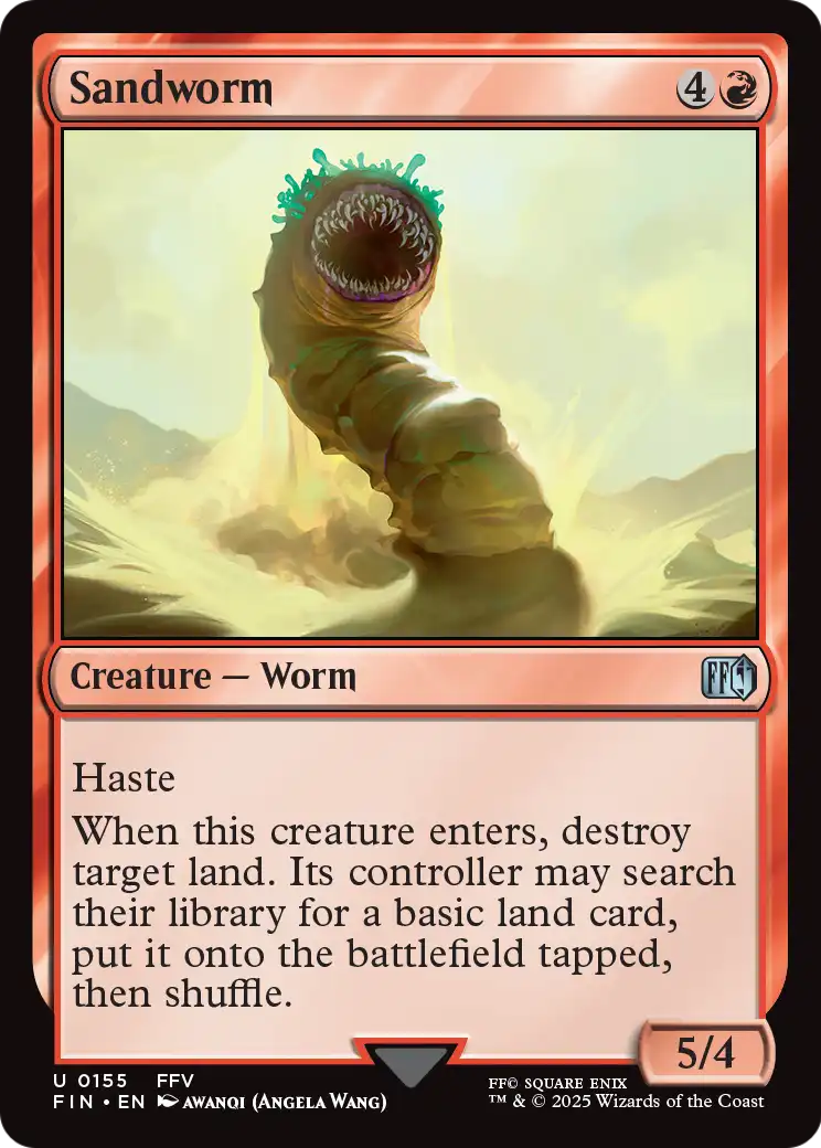 Sandworm (FIN-155) - FINAL FANTASY
