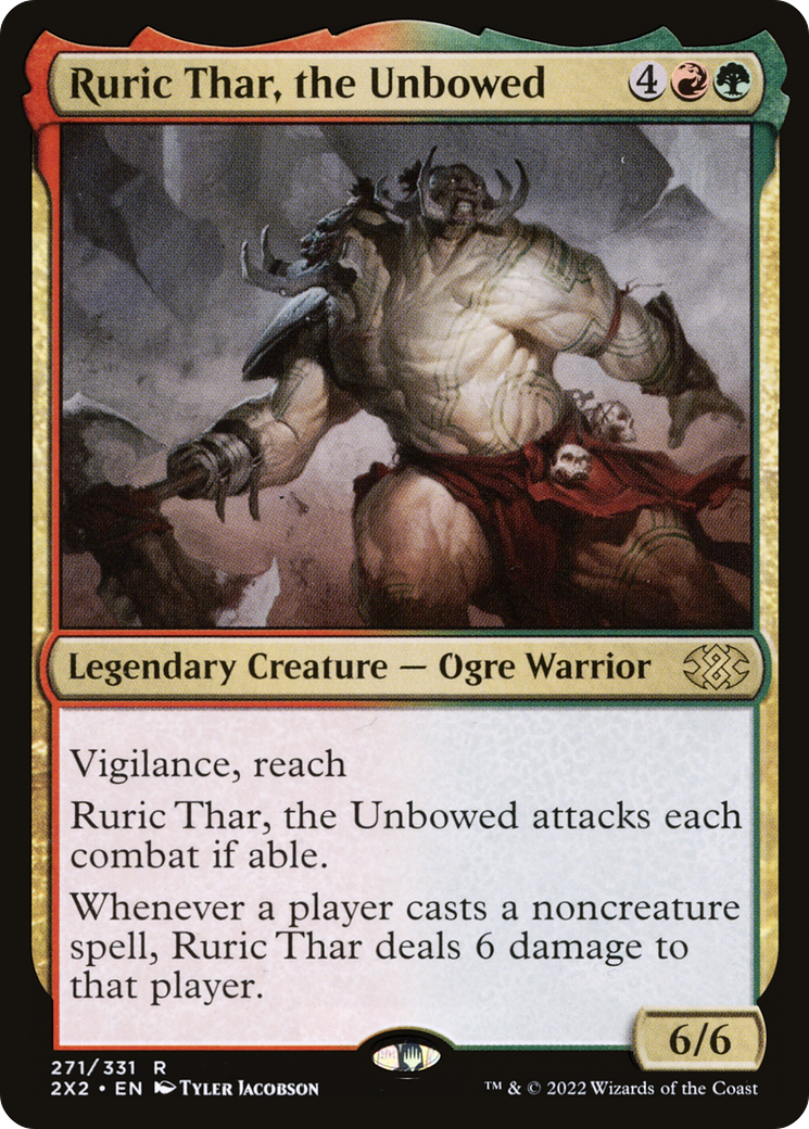 Ruric Thar, the Unbowed (2X2-271) - Double Masters 2022 Foil