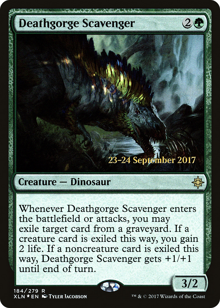 Deathgorge Scavenger (PRE-184) - Ixalan Promos Foil