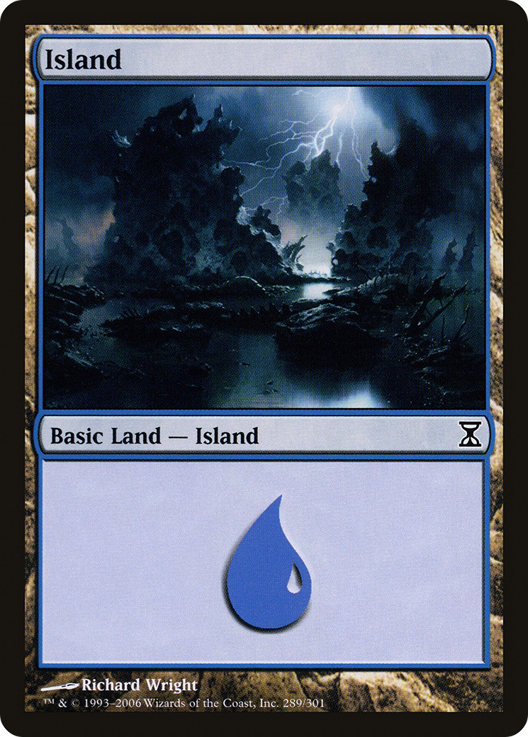 Island (289) (TSP-289) - Time Spiral Foil