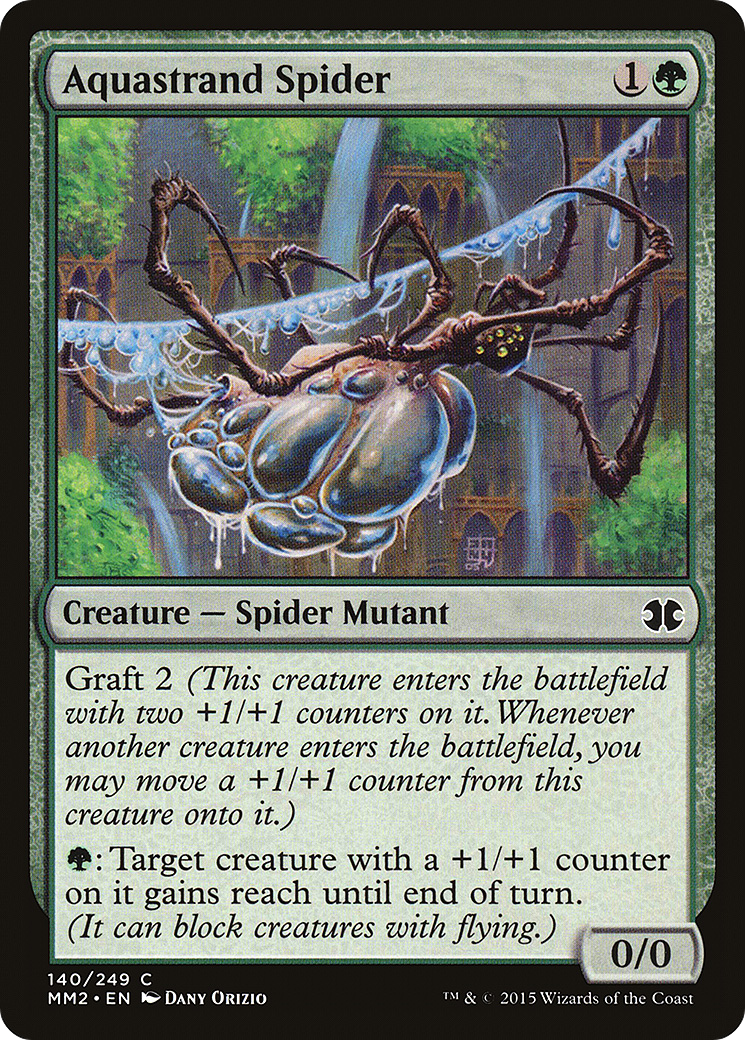 Aquastrand Spider (MM2-140) - Modern Masters 2015 Foil
