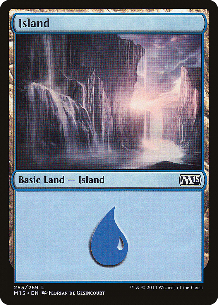 Island (255) (M15-255) - Magic 2015 Foil