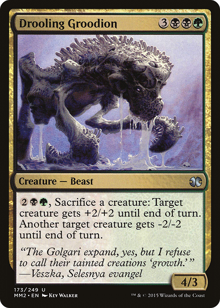 Drooling Groodion (MM2-173) - Modern Masters 2015 Foil