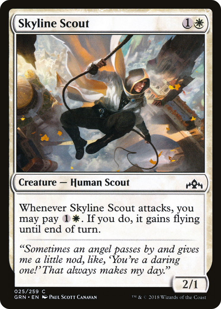 Skyline Scout (GRN-025) - Guilds of Ravnica Foil
