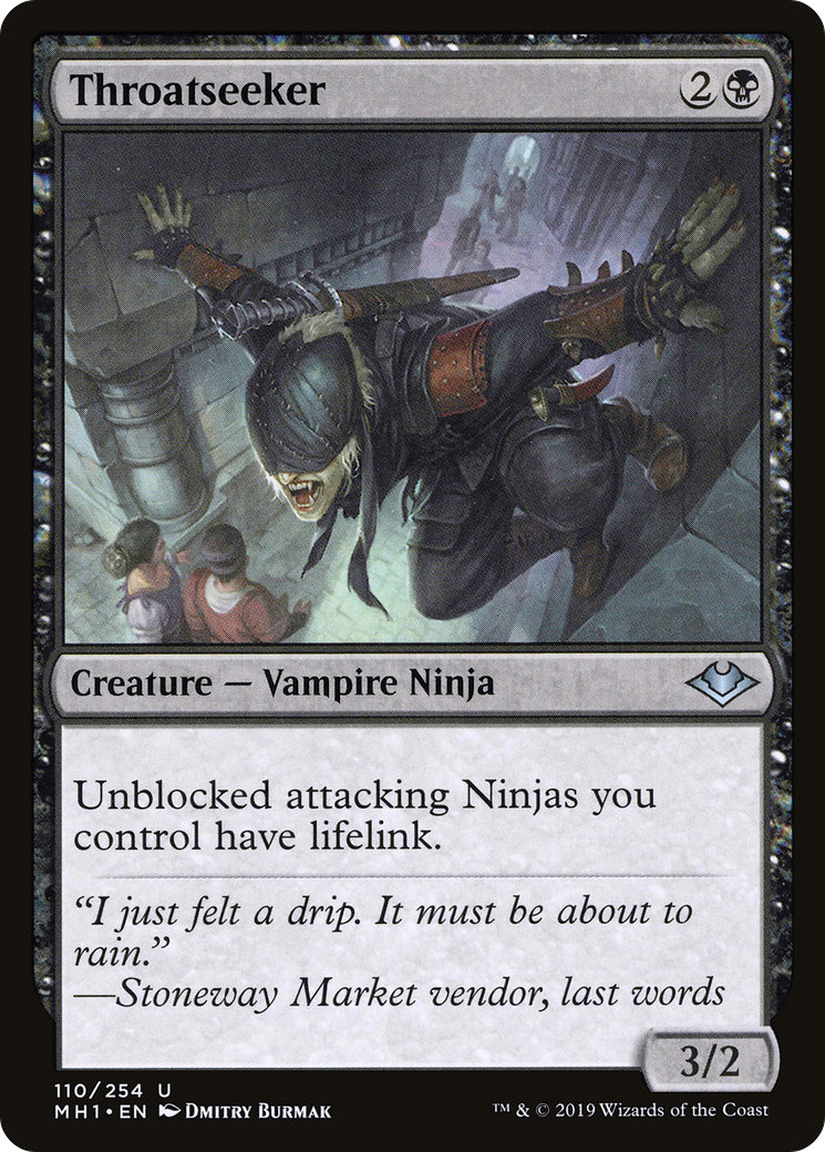 Throatseeker (MH1-110) - Modern Horizons Foil