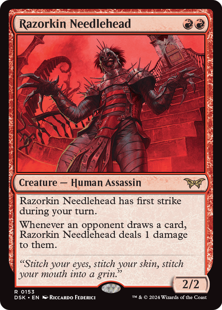 Razorkin Needlehead (DSK-153) - Duskmourn: House of Horror