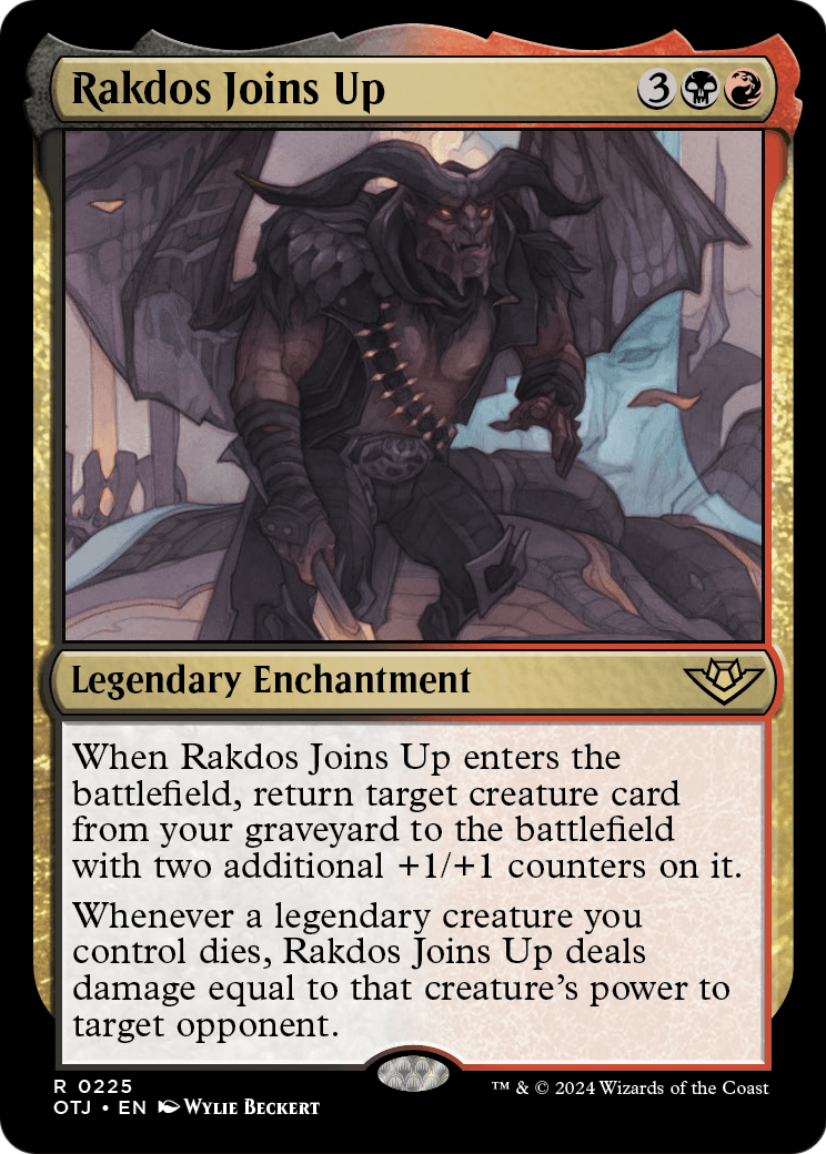 Rakdos Joins Up (OTJ-225) - Outlaws of Thunder Junction Foil