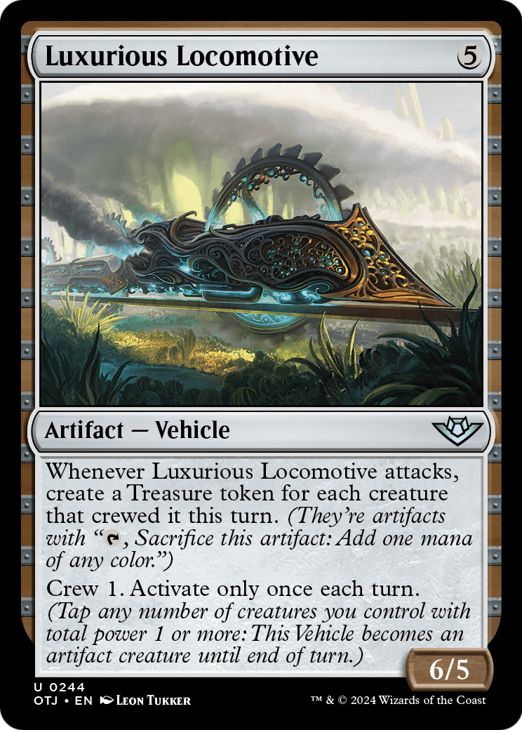 Luxurious Locomotive (OTJ-244) - Outlaws of Thunder Junction