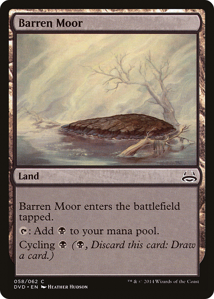 Barren Moor (DD3-058) - Duel Decks Anthology: Divine vs. Demonic