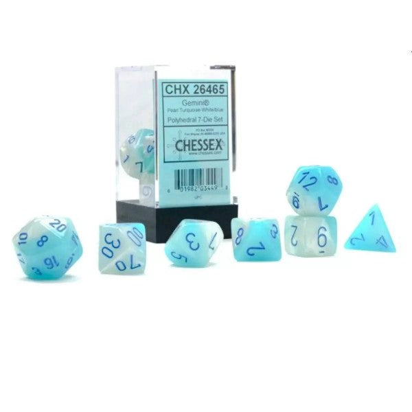 Chessex Polyhedral 7-Die Set - Gemini