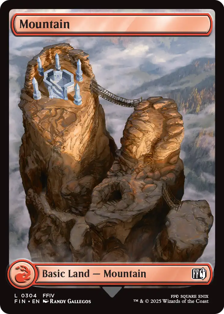 Mountain (0304) (FIN-304) - FINAL FANTASY Foil