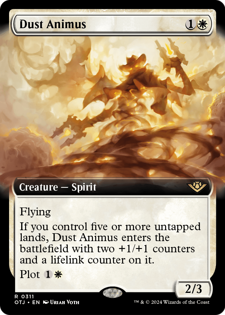 Dust Animus (Extended Art) (OTJ-311) - Outlaws of Thunder Junction: (Extended Art)